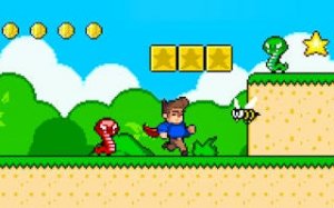 Steve's Pixel Quest: Retro Platformer