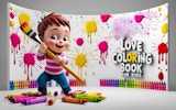 Love Coloring Book for Kids - Free Online Coloring Game