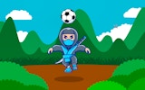 Ninja Head Ball - Online Soccer Game