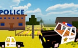 Police Craft Block Car Race: 3D Police Car Driving Game Online