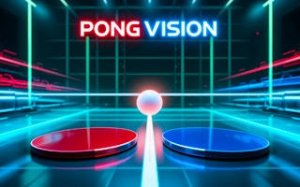 Pong Vision: Neon Arcade Pong