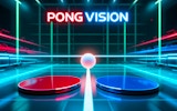 Pong Vision: Futuristic Arcade Ping Pong Game Online