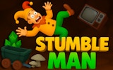 Stumble Man: Ragdoll Physics Platformer Online Arcade Game