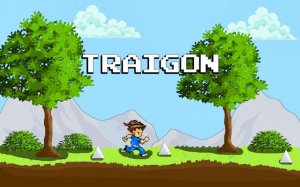 Traigon: One-Way Pixel Art Obstacle Course Online Game
