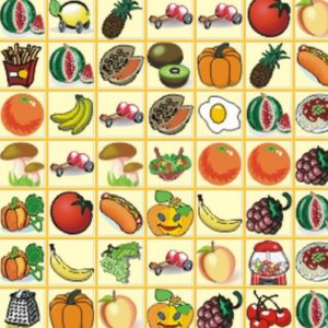 Food Mahjong Match Puzzle
