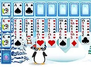 Penguin Solitaire Online Card Game