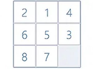 Tile Arrangement Number Puzzle