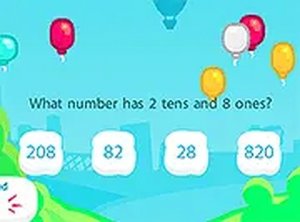 Toon Balloonz Math Game Online Arcade Game