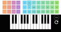 Online Piano Game Music Simulator